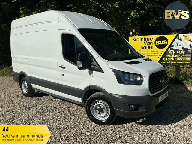 Ford Transit Custom 350 Ecoblue Panel Van LB68AEE White #6