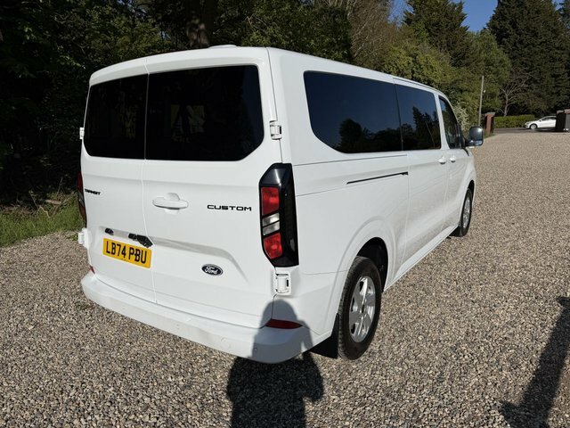 Ford Transit Custom 320 Ecoblue Limited Kombi LB74PBU White #4