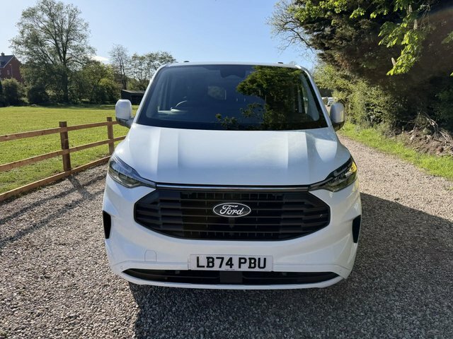 Ford Transit Custom 320 Ecoblue Limited Kombi LB74PBU White #2