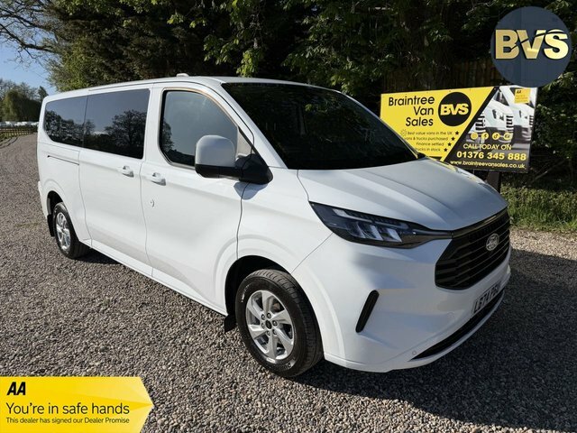 Ford Transit Custom 320 Ecoblue Limited Kombi White