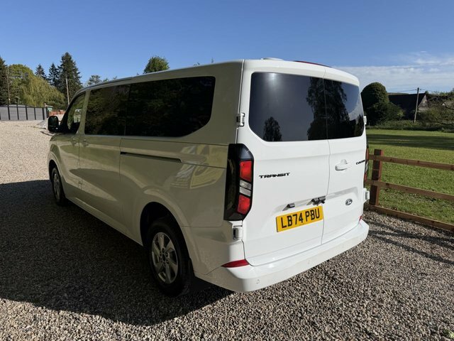 Ford Transit Custom 320 Ecoblue Limited Kombi LB74PBU White #6