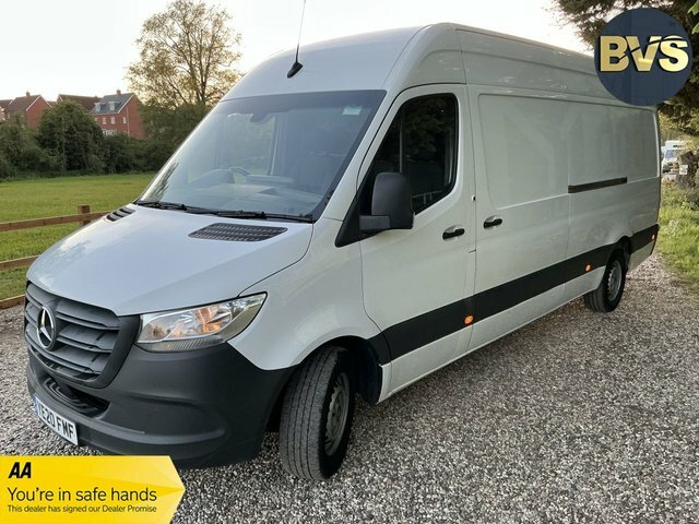 Mercedes-Benz Sprinter 316 Cdi Panel Van YE20FMF White #2