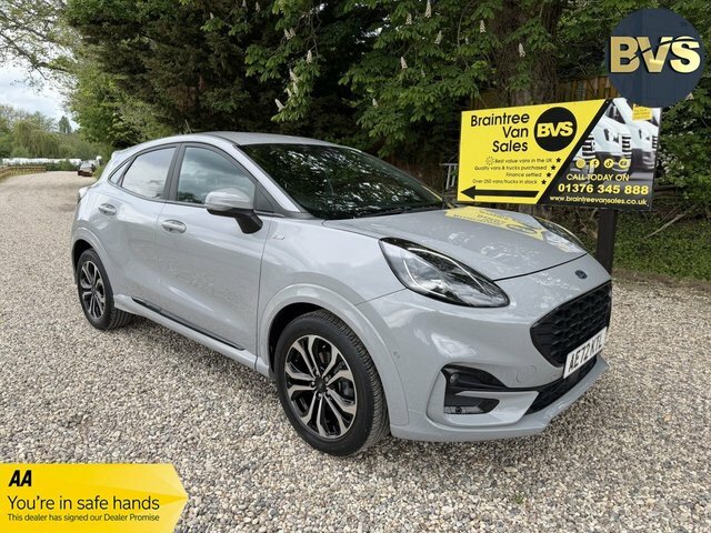 Ford Puma Ecoboost Mhev St-line Suv Grey