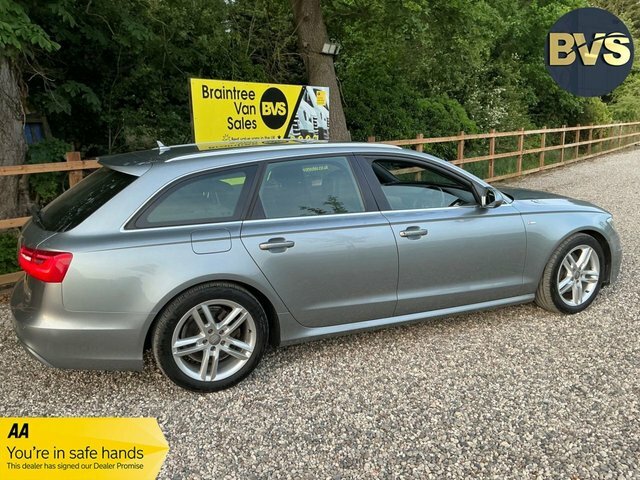 Audi A6 Avant Tdi S Line Estate Grey #4
