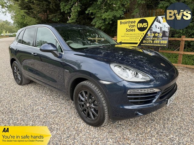 Porsche Cayenne Td V6 Suv Blue