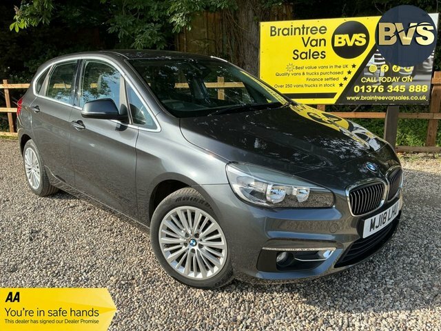 BMW 2 Series Active Tourer 218D Luxury Mpv MJ18LHU Grey #4