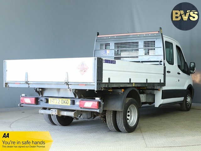 Ford Transit Custom 350 Ecoblue Leader Tipper HT72OKO White #5