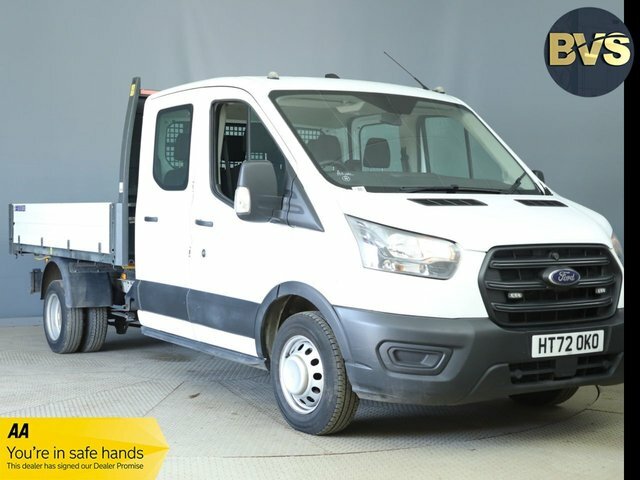 Ford Transit Custom 350 Ecoblue Leader Tipper White