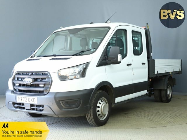 Ford Transit Custom 350 Ecoblue Leader Tipper HT72OKO White #2