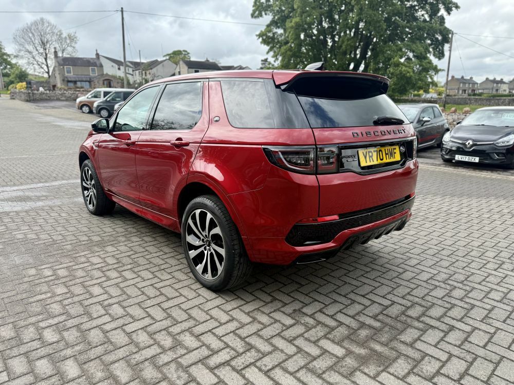 Land Rover Discovery Sport 2.0 D240 Mhev R-dynamic Hse 4Wd YR70HMF Red #4