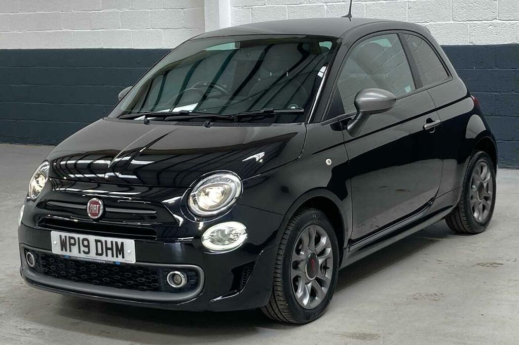 Fiat 500 1.2 S Euro 6 Ss WP19DHM Black #3