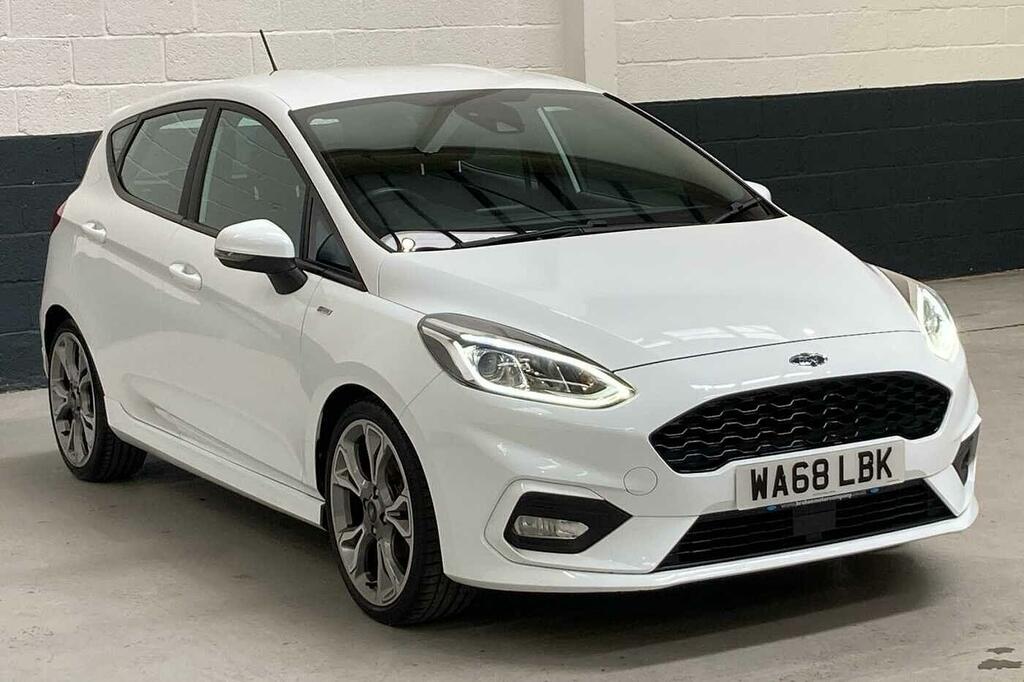 Ford Fiesta 1.0T Ecoboost St-line Euro 6 Ss White