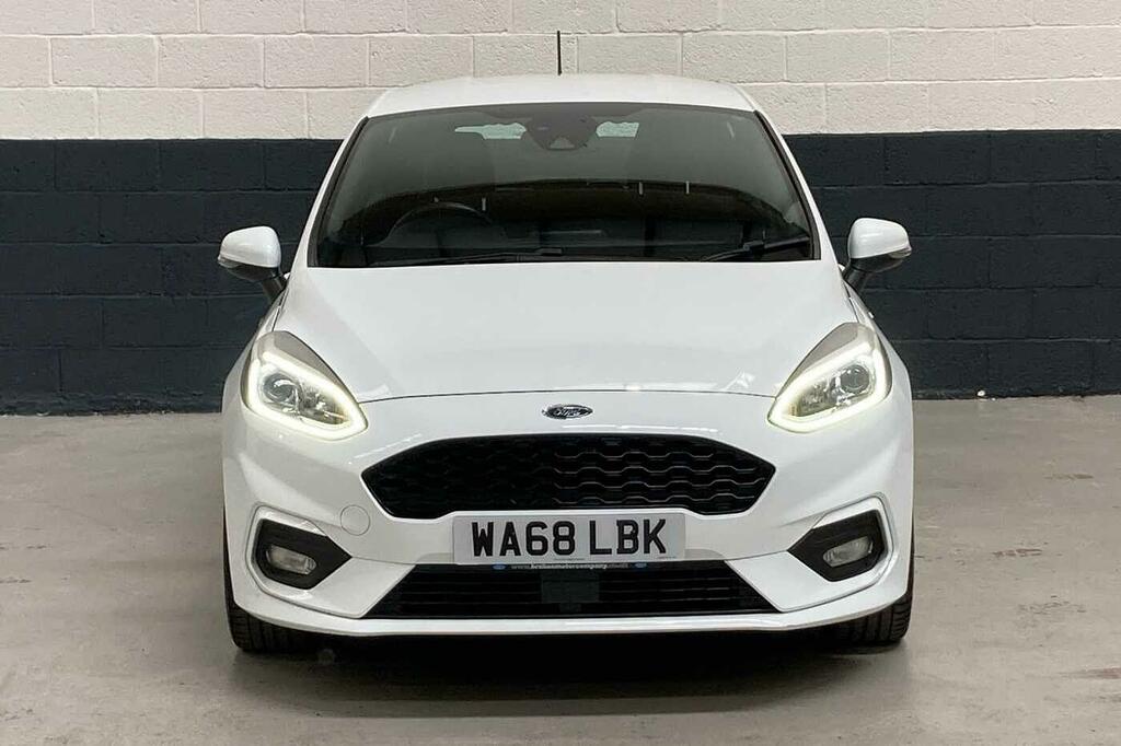 Ford Fiesta 1.0T Ecoboost St-line Euro 6 Ss WA68LBK White #2