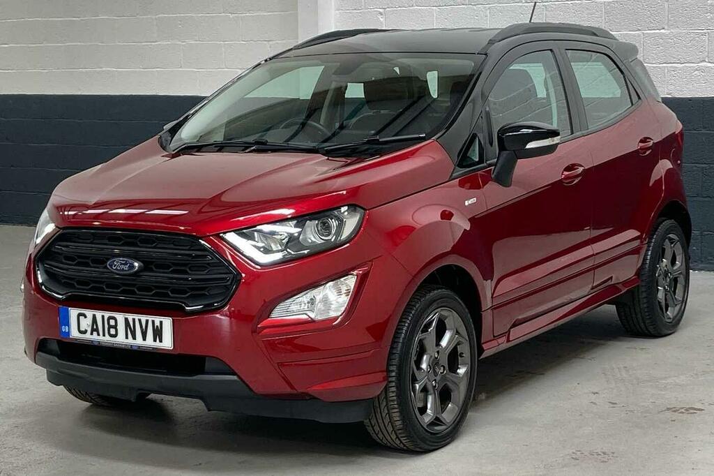 Ford Ecosport 1.0T Ecoboost St-line Euro 6 Ss CA18NVW Red #3
