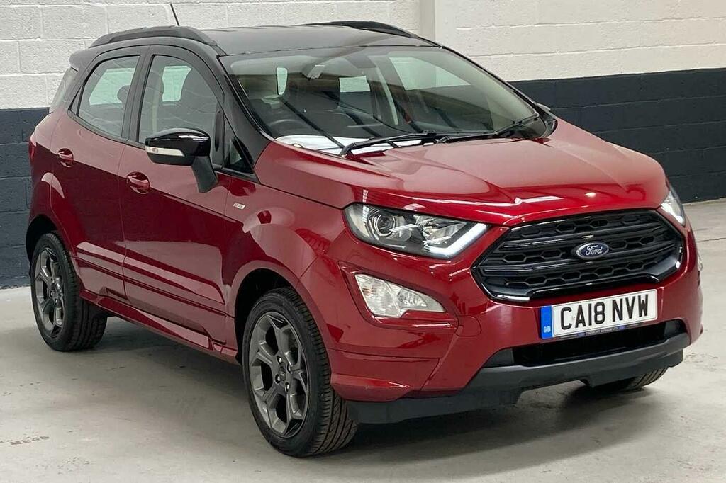Ford Ecosport 1.0T Ecoboost St-line Euro 6 Ss Red