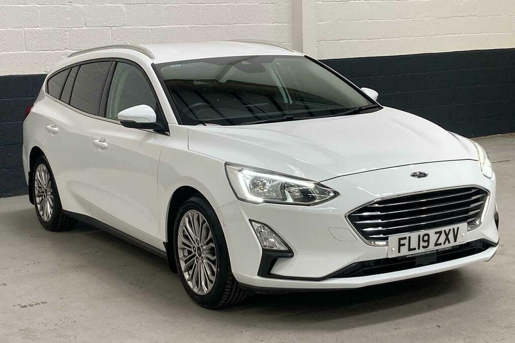 Ford Focus 1.0T Ecoboost Titanium X Euro 6 Ss White