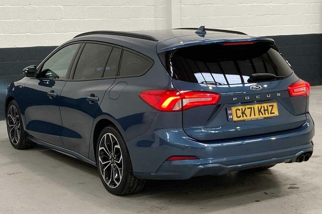 Ford Focus 1.0T Ecoboost St-line X Euro 6 Ss CK71KHZ Blue #6