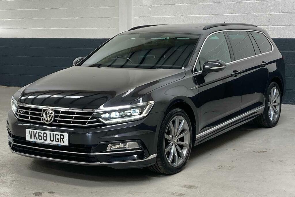 Volkswagen Passat 2.0 Tdi R-line Dsg Euro 6 Ss VK68UGR Grey #3