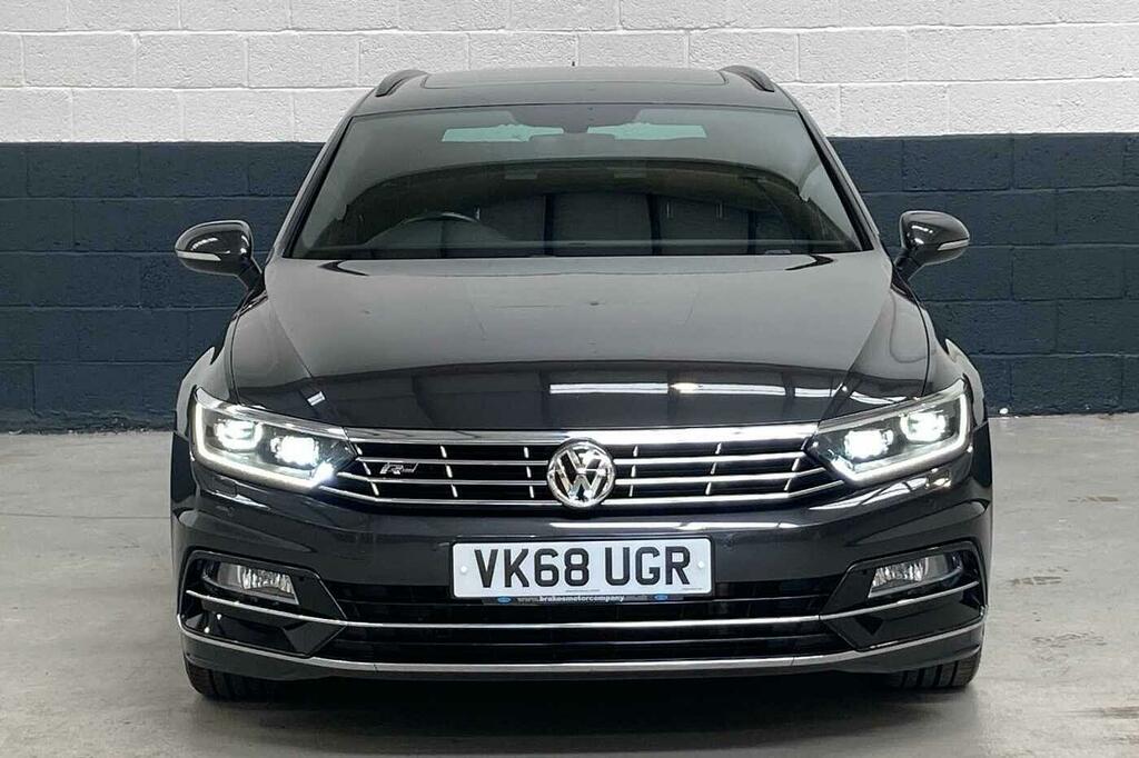 Volkswagen Passat 2.0 Tdi R-line Dsg Euro 6 Ss VK68UGR Grey #2