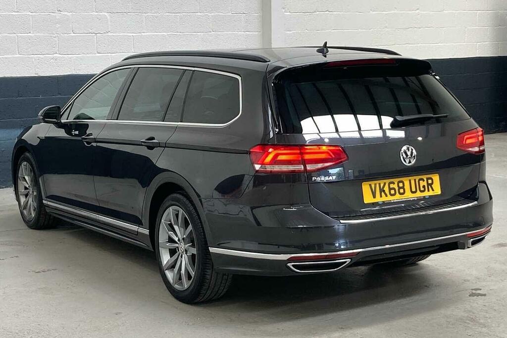 Volkswagen Passat 2.0 Tdi R-line Dsg Euro 6 Ss VK68UGR Grey #6