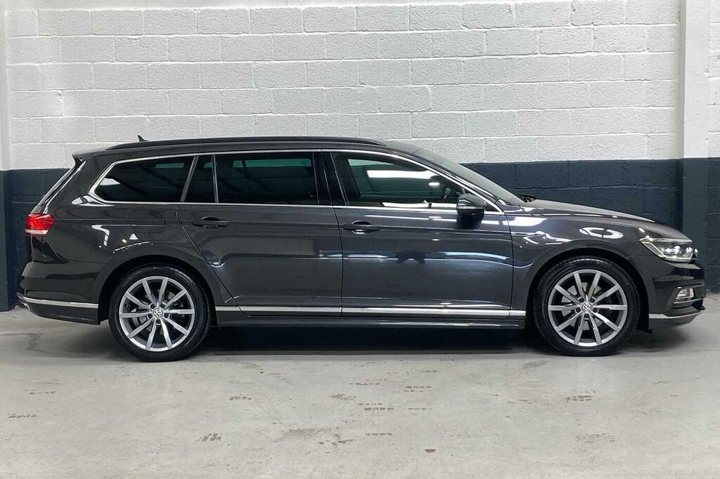Volkswagen Passat 2.0 Tdi R-line Dsg Euro 6 Ss VK68UGR Grey #5