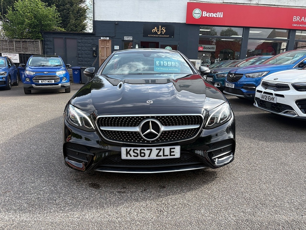 Mercedes-Benz E Class E220d Amg Line KS67ZLE Black #2