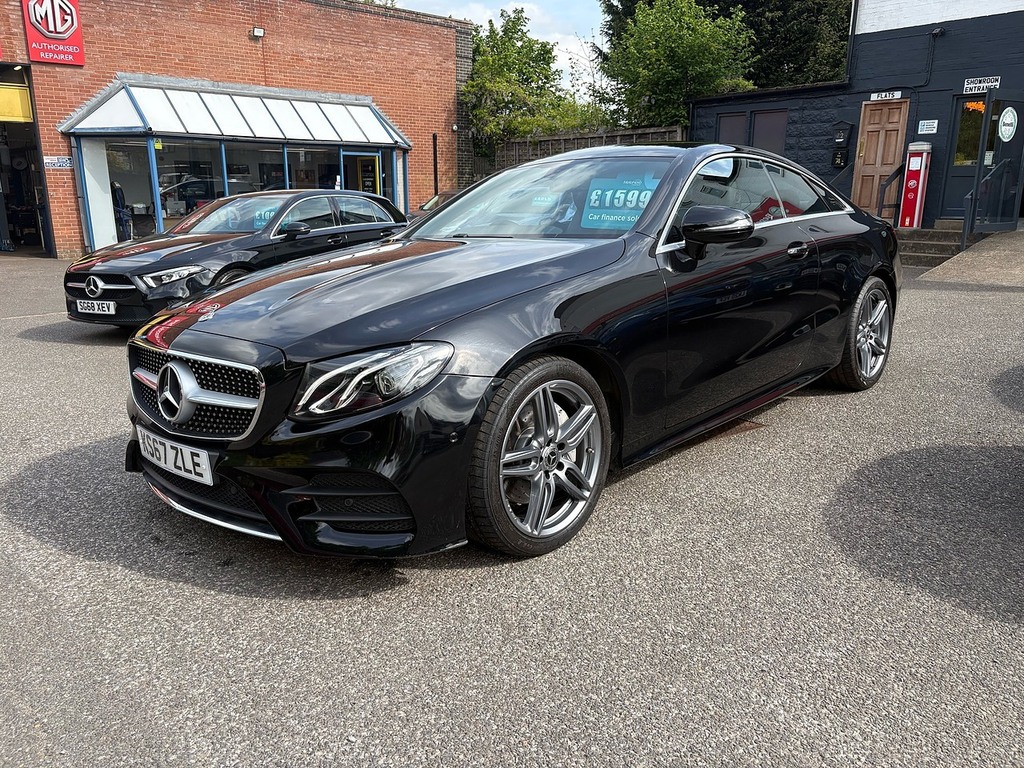 Mercedes-Benz E Class E220d Amg Line KS67ZLE Black #3