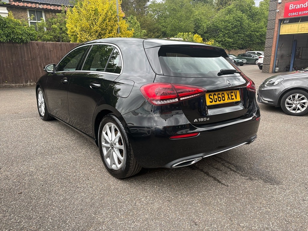 Mercedes-Benz A Class A180d Sport SG68XEV Black #4