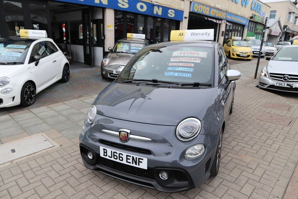Abarth 595 1.4 Abarth 595 1.4 Tjet 145Hp Hatchback Man BJ66ENF Grey #6