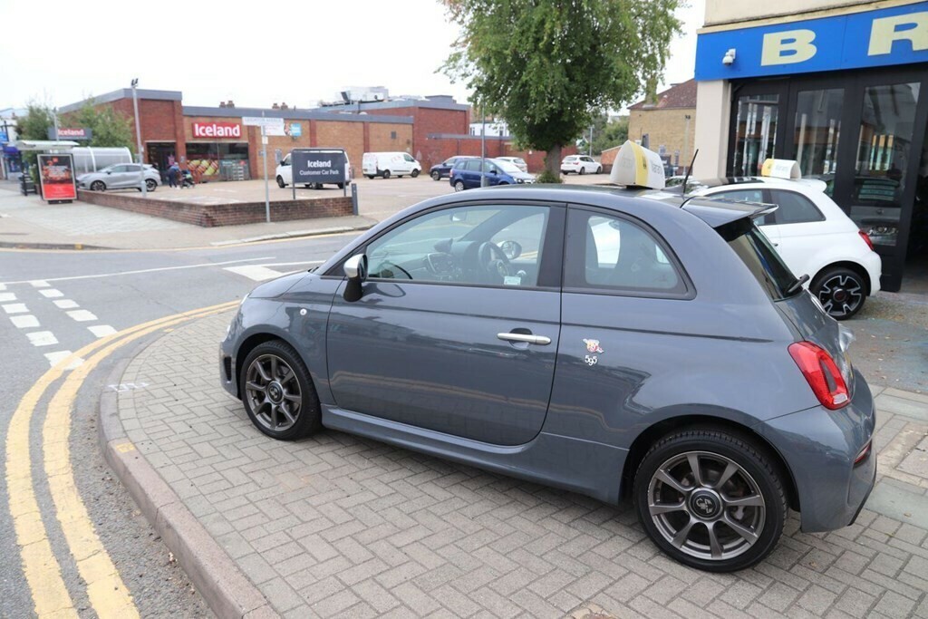 Abarth 595 1.4 Abarth 595 1.4 Tjet 145Hp Hatchback Man BJ66ENF Grey #3