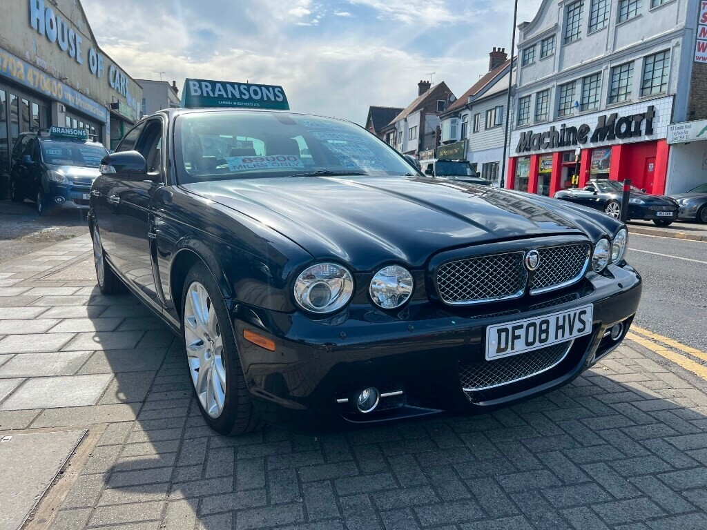 Jaguar XJ V6 Sovereign 2 Owners 69K Fsh Saloon Black #2