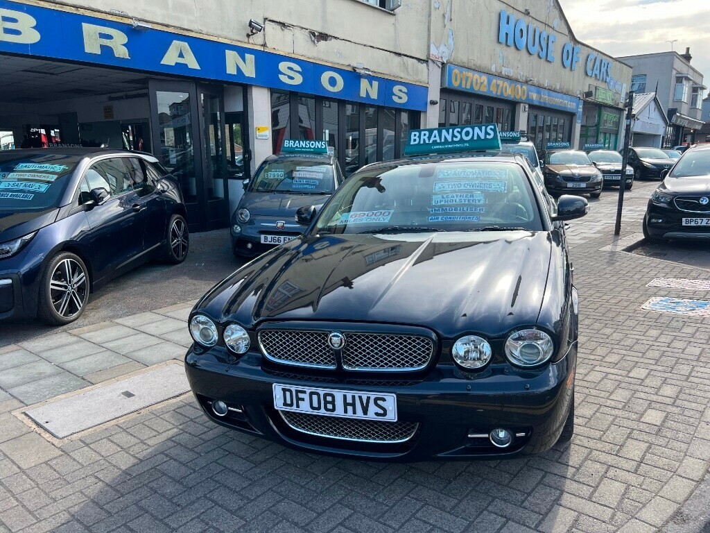 Jaguar XJ V6 Sovereign 2 Owners 69K Fsh Saloon Black #3