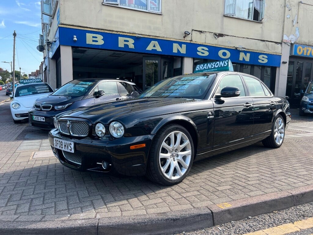Jaguar XJ V6 Sovereign 2 Owners 69K Fsh Saloon Black #4