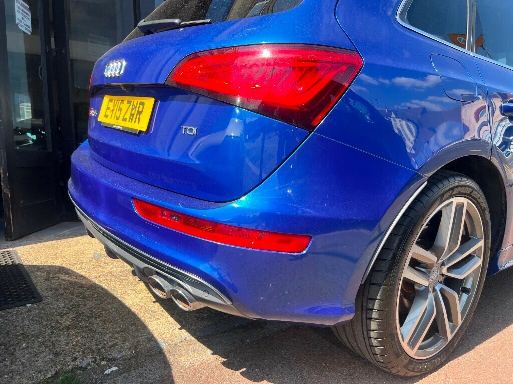 Audi Q5 Sq5 Tdi Quattro S-line Estate Blue #4