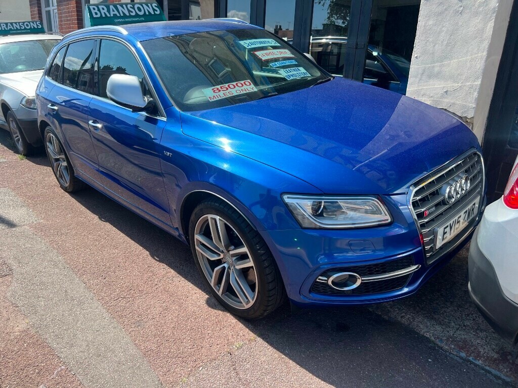 Audi Q5 Sq5 Tdi Quattro S-line Estate Blue #6