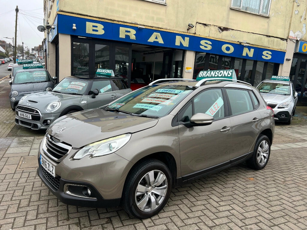 Peugeot 2008 1.6 Bluehdi 75 Active Hatchback BW16ZLZ Grey #3