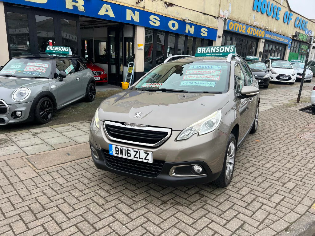Peugeot 2008 1.6 Bluehdi 75 Active Hatchback BW16ZLZ Grey #4