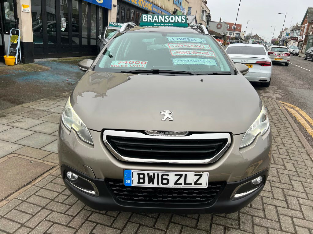 Peugeot 2008 1.6 Bluehdi 75 Active Hatchback BW16ZLZ Grey #6