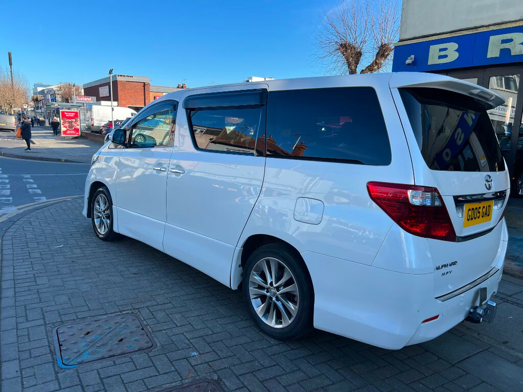 Toyota Alphard Luxury Suv 2010 Ulez 50 000Miles Mpv White #2