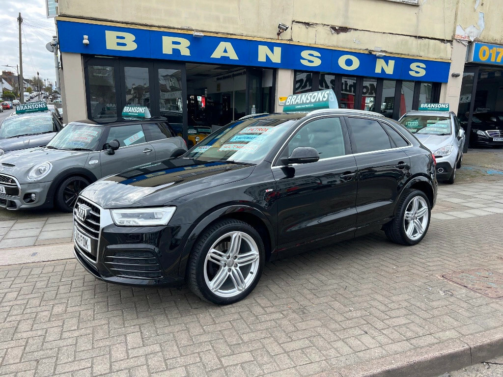 Audi Q3 2.0T Fsi Quattro S Line Plus S Tronic Estate P GM16FOK Black #2