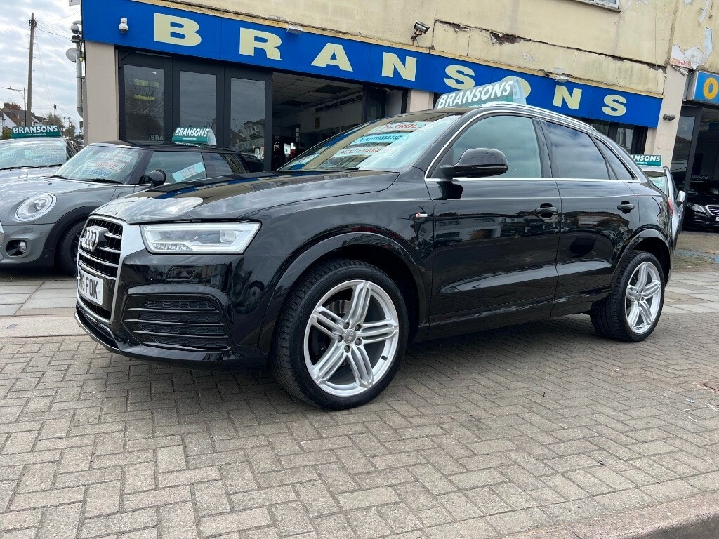 Audi Q3 2.0T Fsi Quattro S Line Plus S Tronic Estate P GM16FOK Black #3