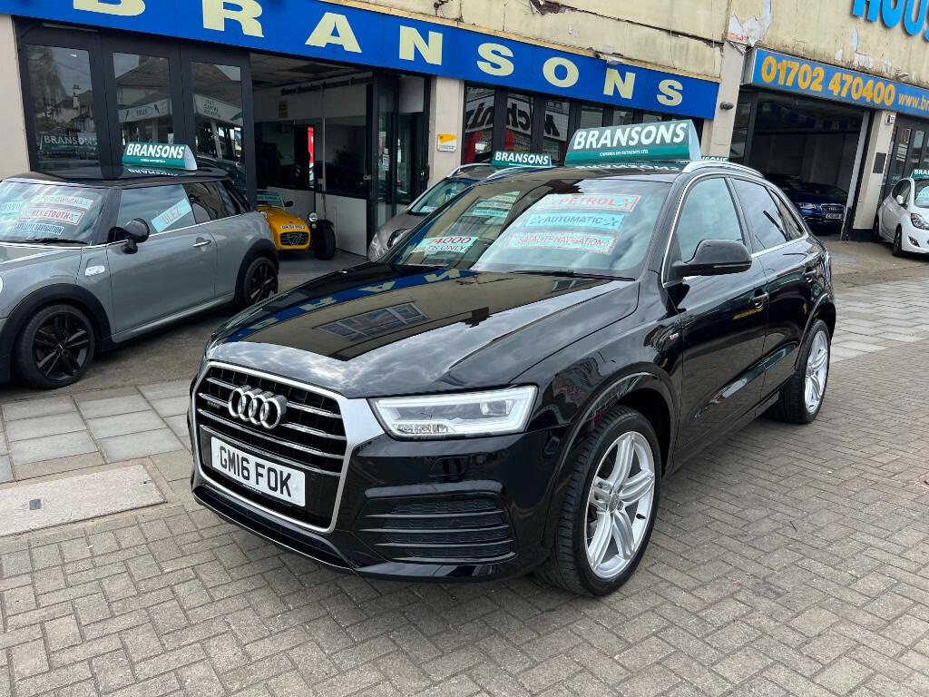 Audi Q3 2.0T Fsi Quattro S Line Plus S Tronic Estate P Black