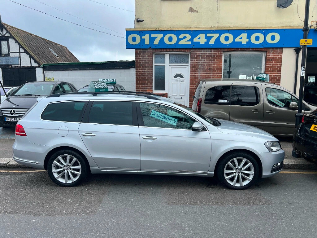 Volkswagen Passat 2.0 Tdi Bluemotion Tech Executive Dsg Estate D EJ14NLV Silver #4