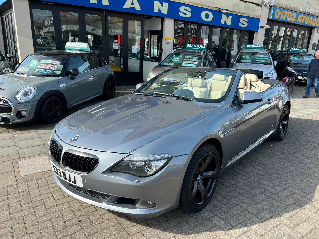BMW 6 Series 630I Sport 2010 Convertible Grey
