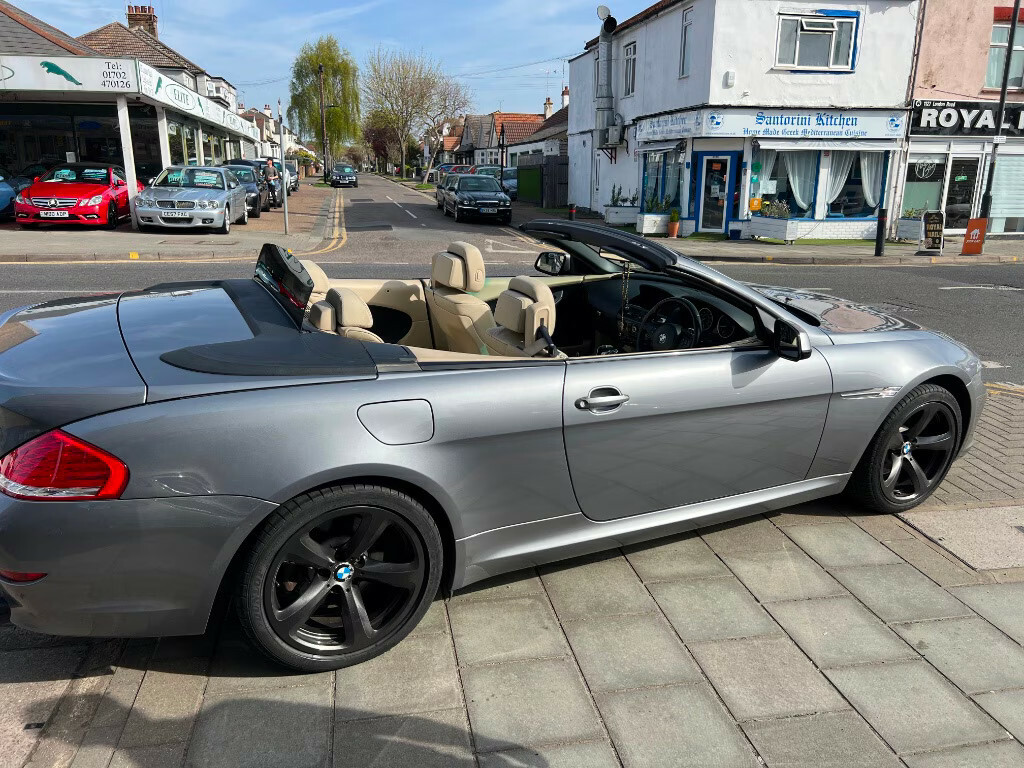 BMW 6 Series 630I Sport 2010 Convertible Grey #4
