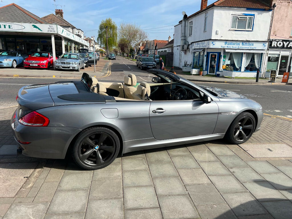 BMW 6 Series 630I Sport 2010 Convertible Grey #3