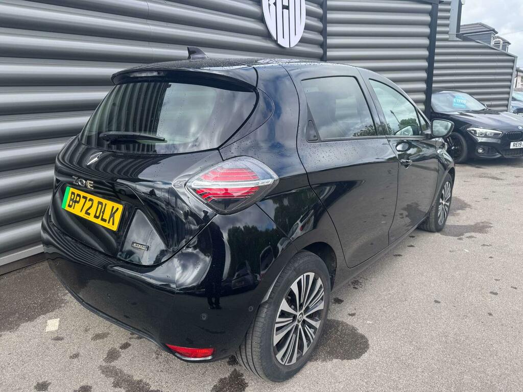 Renault Zoe R135 Ev50 52Kwh Techno Boost Charge BP72DLK Black #3