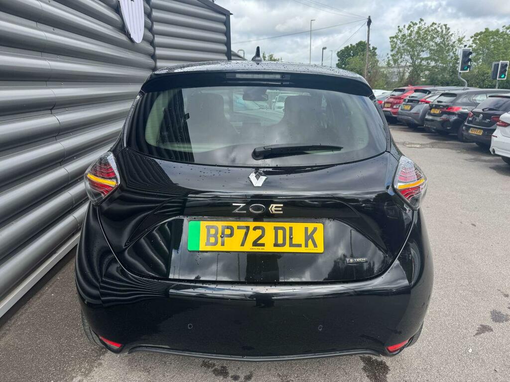 Renault Zoe R135 Ev50 52Kwh Techno Boost Charge BP72DLK Black #4