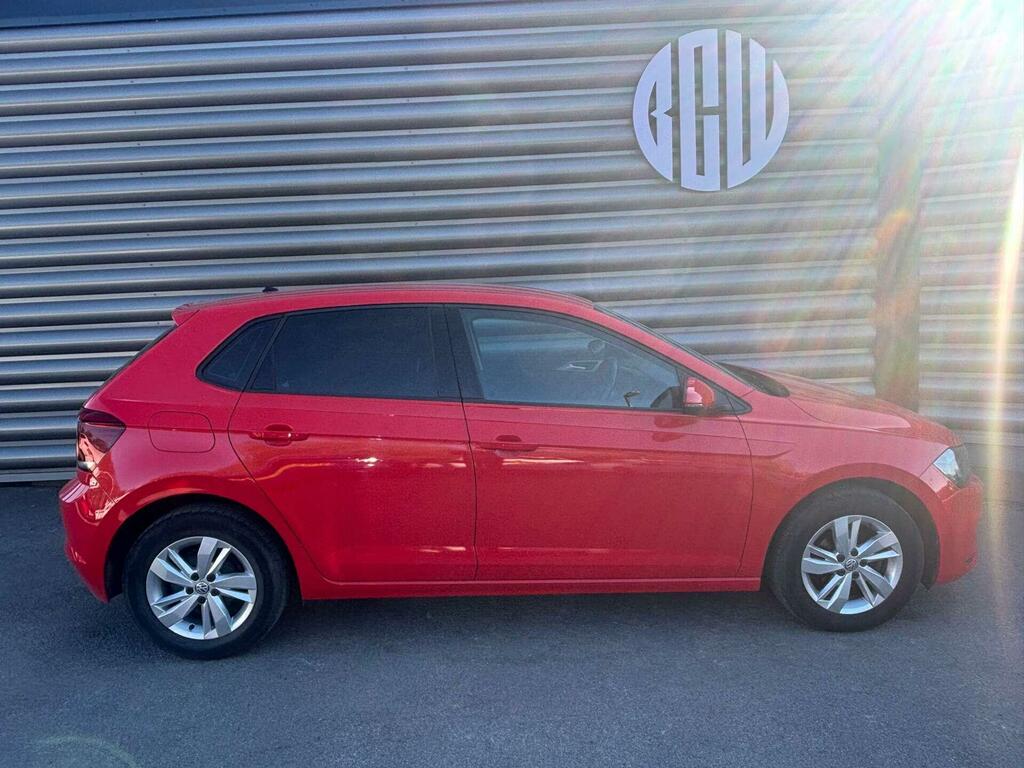 Volkswagen Polo 1.0 Tsi Se Euro 6 Ss WF69MHA Red #2