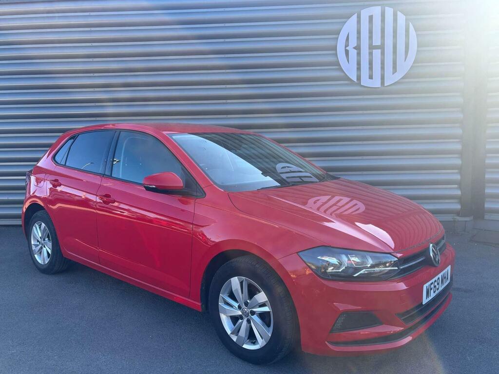 Volkswagen Polo 1.0 Tsi Se Euro 6 Ss WF69MHA Red